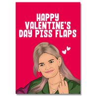 Piss Flaps Valentine's Day Card